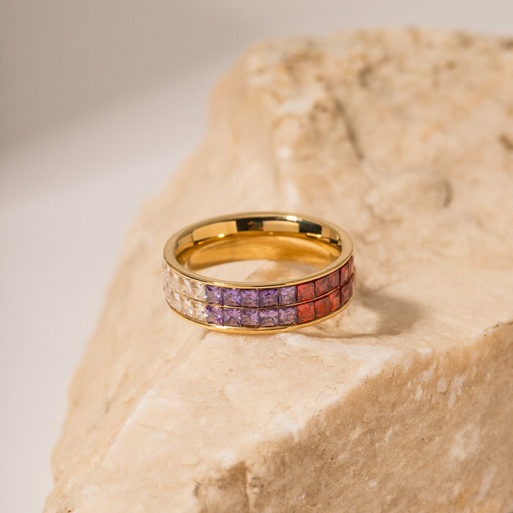 Bucharest Rainbow Ring