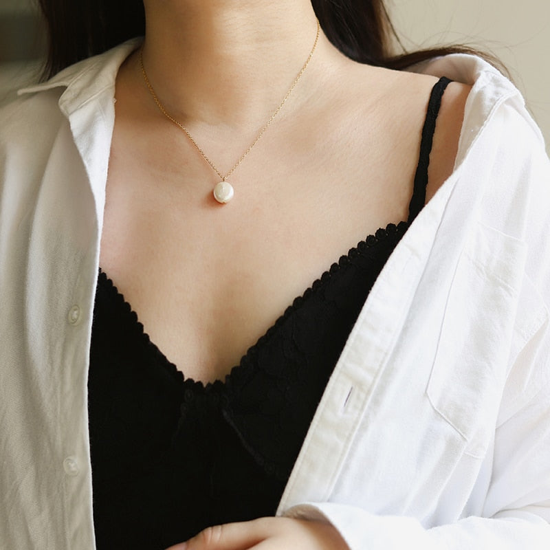 Monaco Pearl Necklace