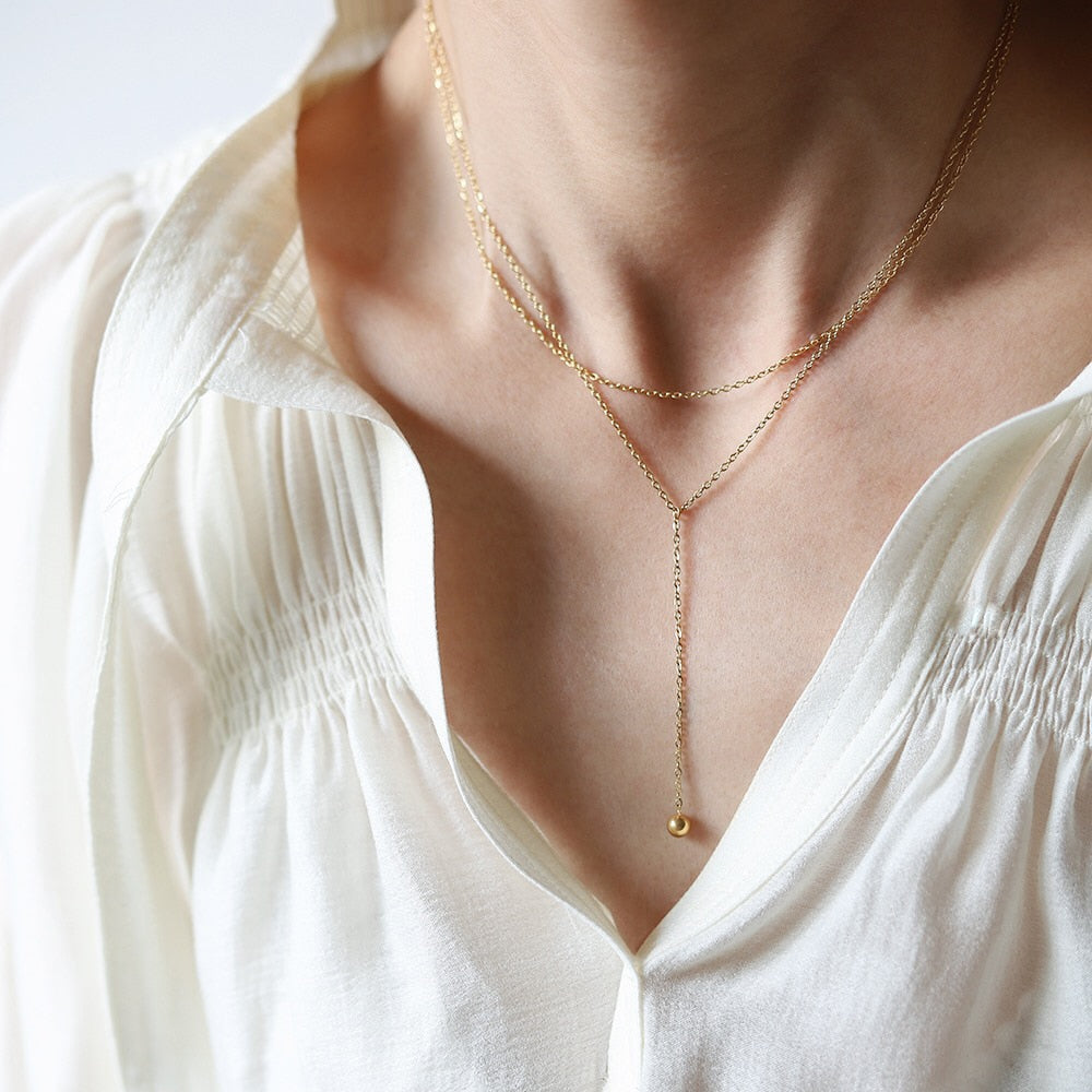 Oslo Drop Necklace