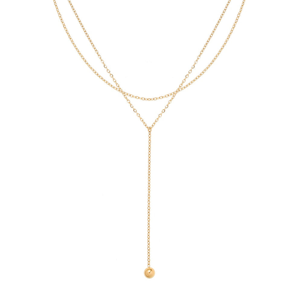 Oslo Drop Necklace