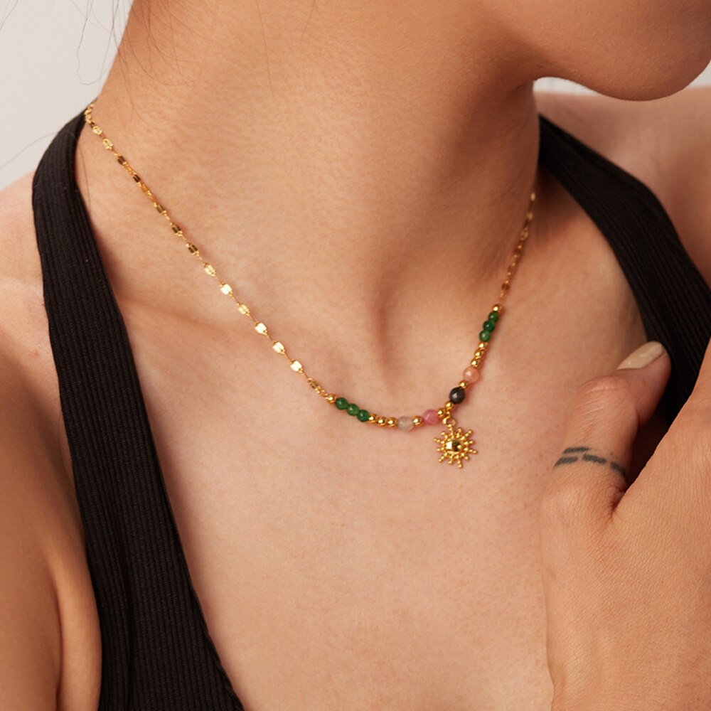 Bucharest Sun Necklace